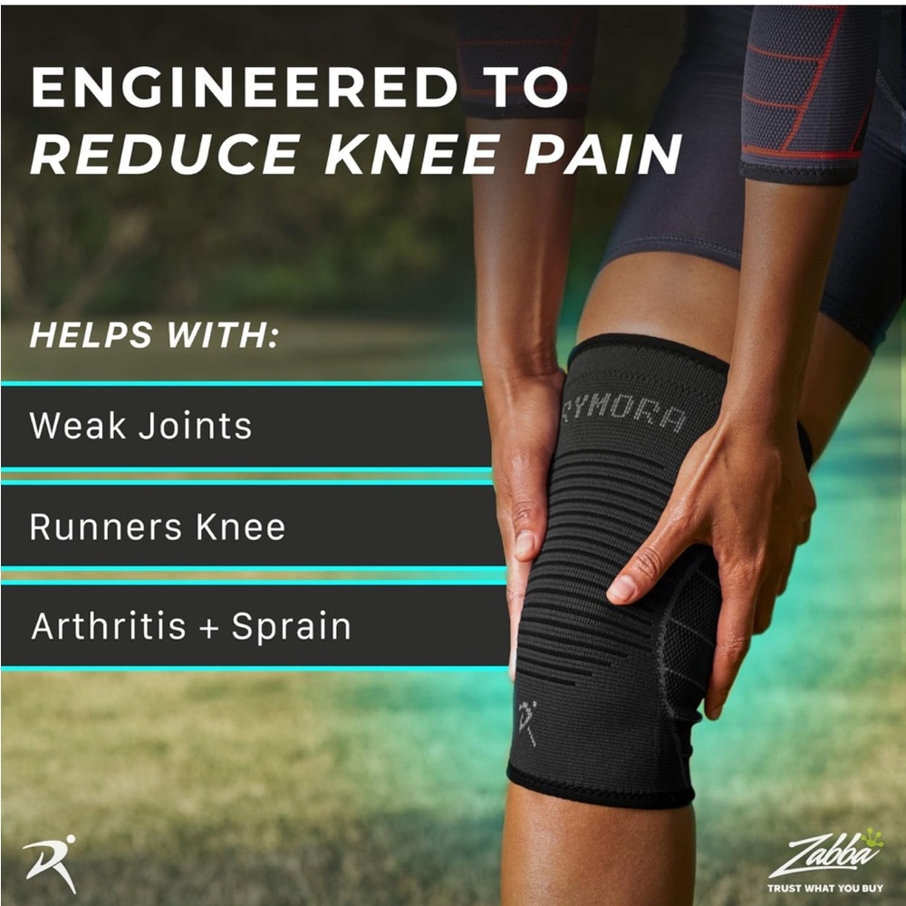 Knee Compression Support Sleeve - Picture 7 of 9